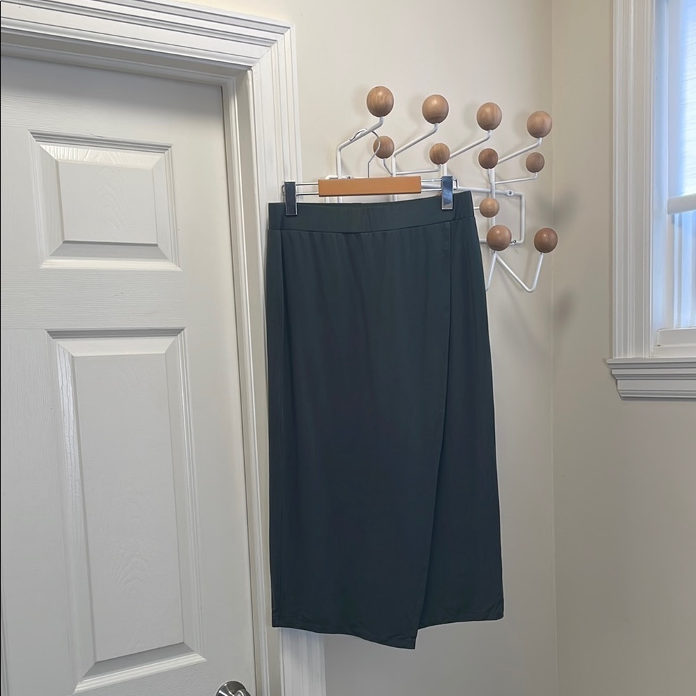 Vince - Classic Pencil Skirt - Green - S